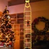 Guirlande LED &Eacute;chelle P&egrave;re No&euml;l