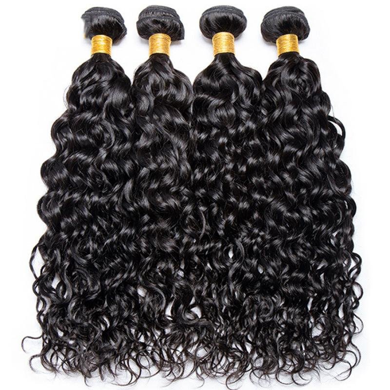 European and American Wigs Natural Curvy Chemical Fiber Hair Curtain Water Wave Huma Hair | EGEMISS