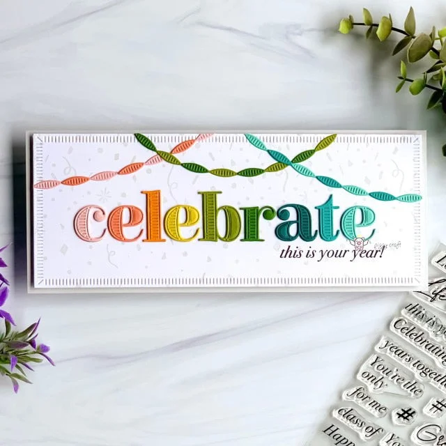 Piggy Craft metal cutting dies cut die mold Dotted rectangle frame Scrapbook paper craft knife mould blade punch stencils dies