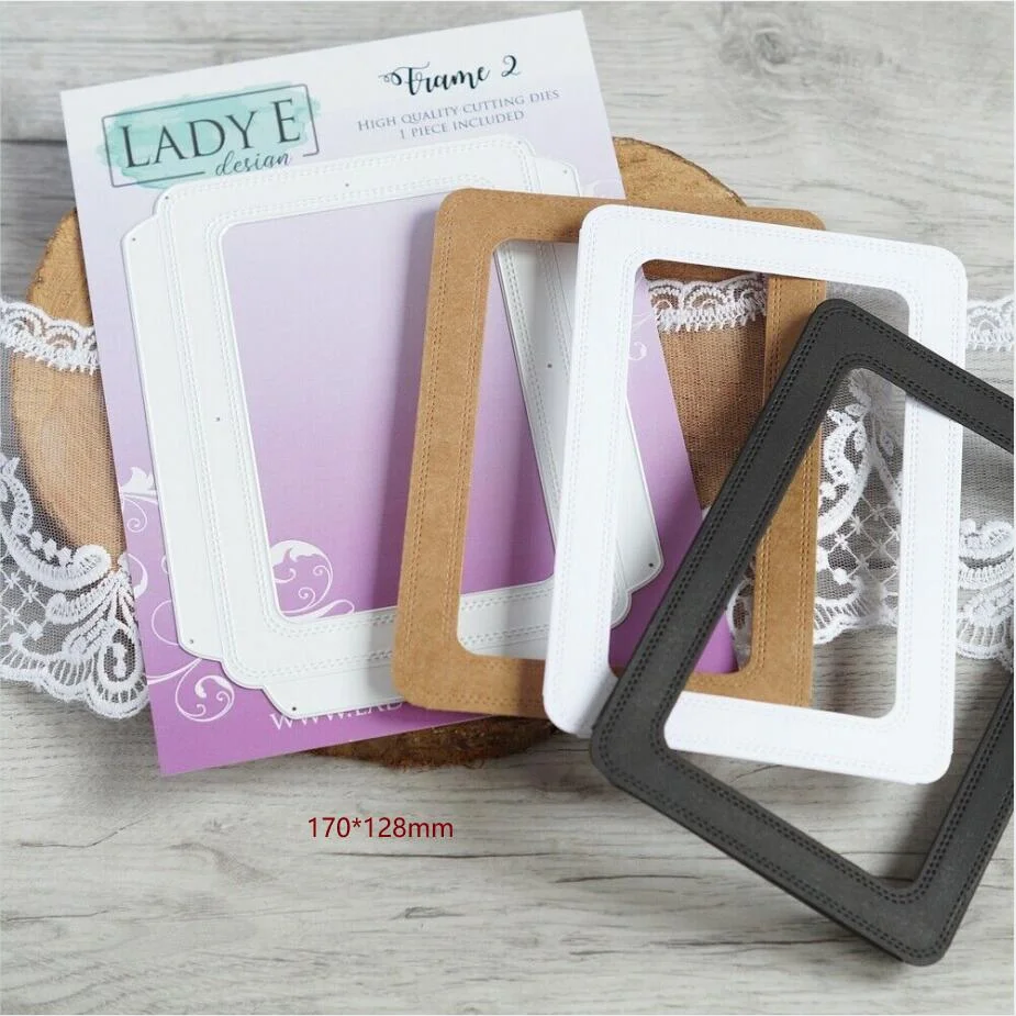 Photo frame Metal cutting dies cut die mold card Scrapbook paper craft knife mould blade punch stencils