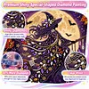 Witch Framed Special Shape Diamond Painting Kit 25x25cm for Adults