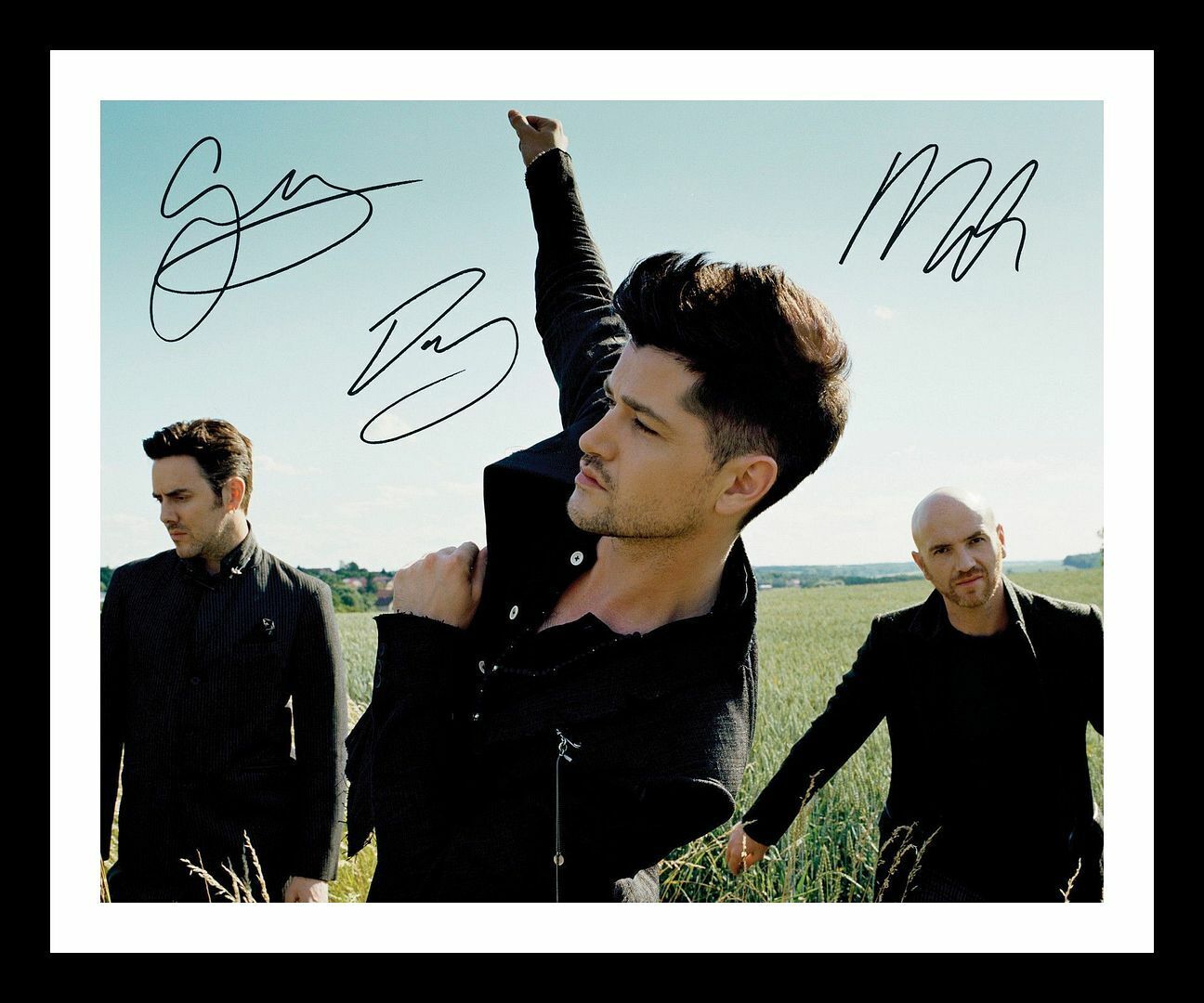 The Script Autograph Signed & Framed Photo Poster painting 3