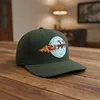 Unisex Christmas Santa Claus Embroidery Baseball Cap Hat for Christmas Day Gift