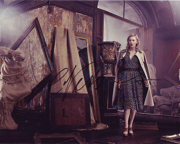 CATE BLANCHETT Signed Autographed Photo Poster painting