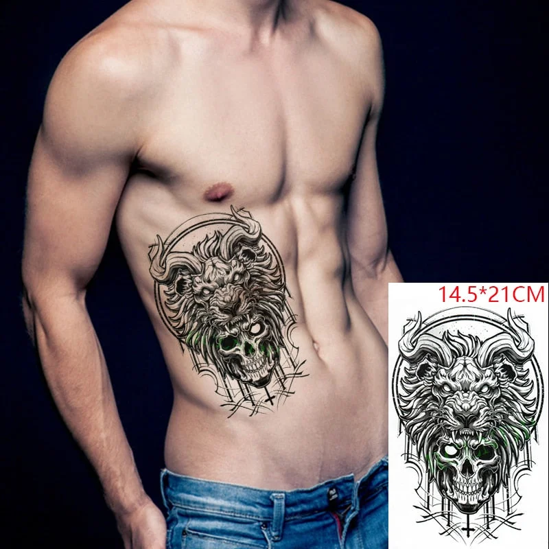 Waterproof Temporary Tattoo Sticker Poker Ace of Spades Letter Flower Art Flash Tatoo Fake Tatto Stickers for Girl Men Women