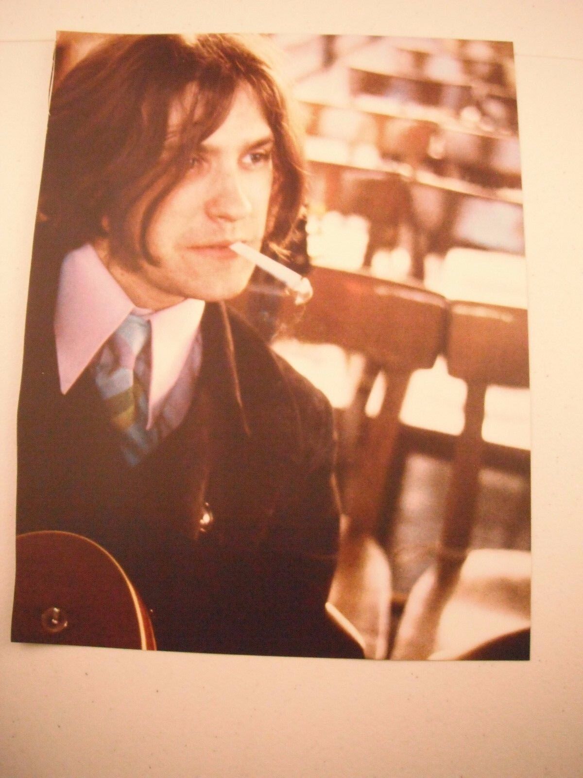 Dave Davies Kinks Guitarist 12x9 Coffee Table Book Photo Poster painting Page