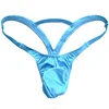 Men's Fashion Sexy Hollow Out Double Low Brief Thong G-String Bikinis Underwear