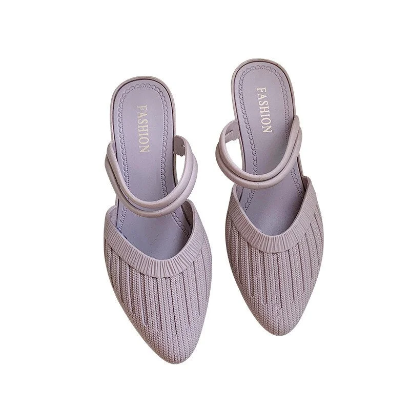 2021 Women Outdoor Wedge Slippers Summer Women Sandals  Ladies Casual Sandalias Fashion Beach Shoes Flip Flops Zapados Mujer