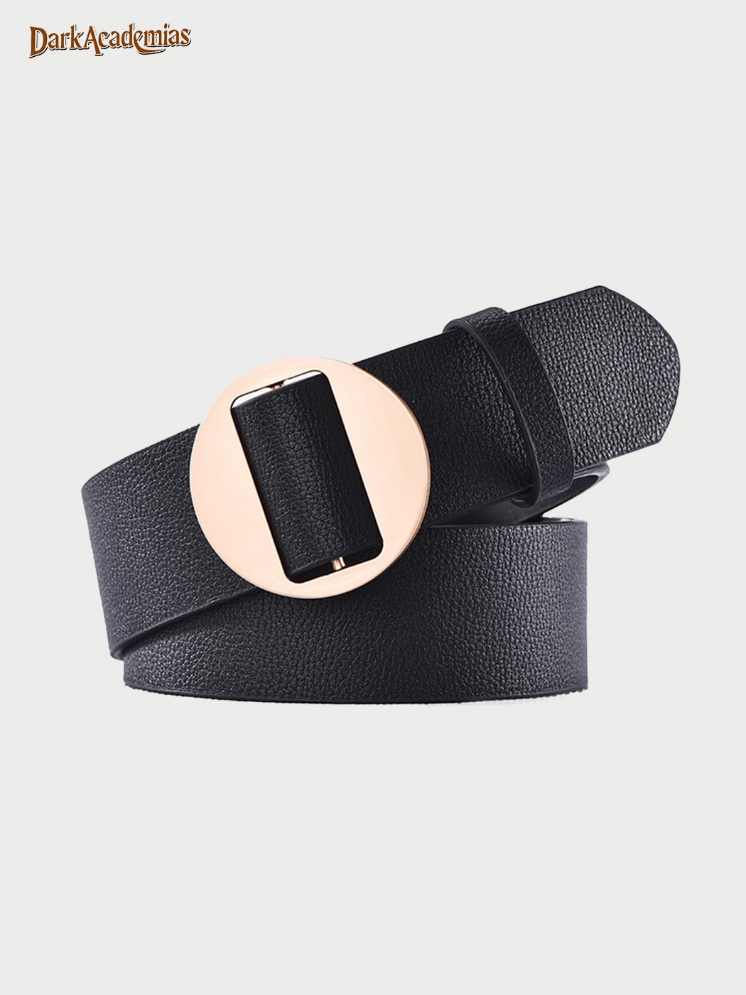 Disc Buckle Non-perforated Waistband
