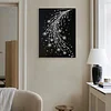 DIY Pearl Painting Beautiful Lines for Home Wall Decor with Frame(40*30cm)