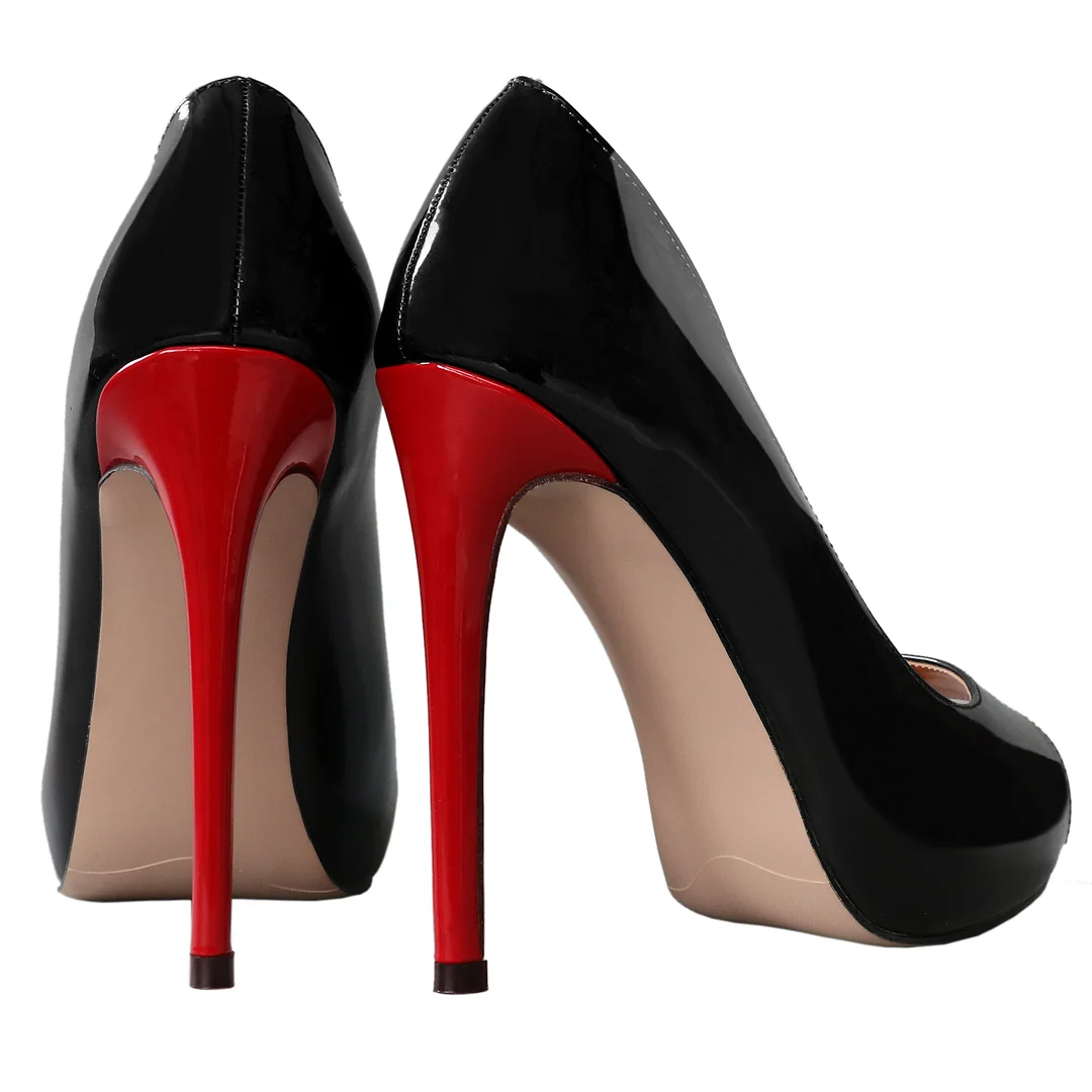 4.72'' Women's Platforms Heels Party Wedding Gradient Pumps-MERUMOTE