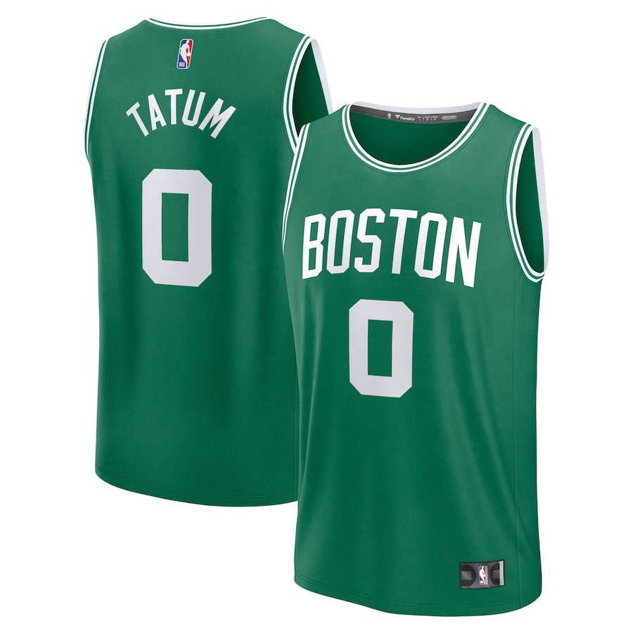 Men's Boston Celtics Jayson Tatum Fanatics Kelly Green Fast Break Replica Jersey - Icon Edition mysite