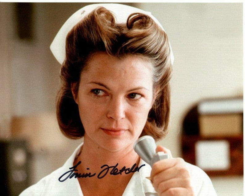 Louise fletcher signed one flew over the cuckoos nest nurse ratched Photo Poster painting