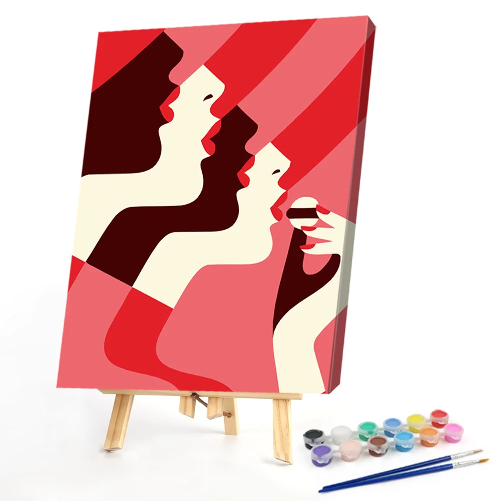 Modern Girl - Paint By Numbers(50*40CM)