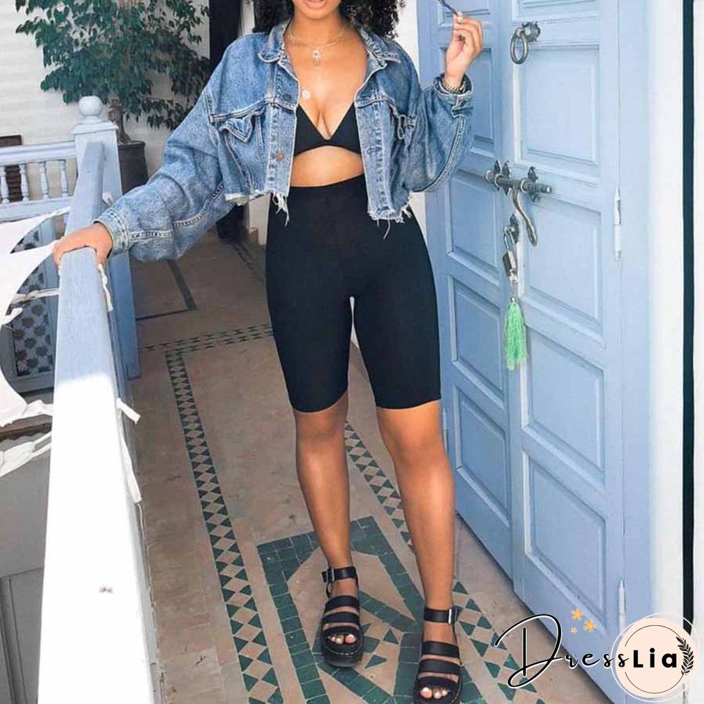 Athletic Spandex Sport Shorts Tight Running Gym Shorts