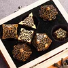 Metal DND Dice Set Dungeons & Dragons Dice Set Polyhedron for RPG Board Games Tabletop Game Accessories