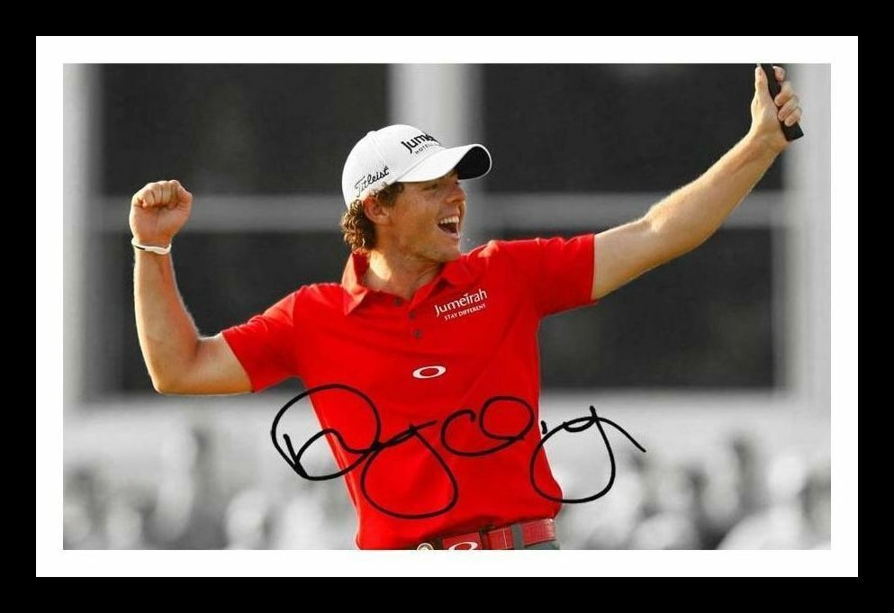 Rory Mcilroy - 2011 US PGA 2012 Winner Autograph Signed & Framed Photo Poster painting