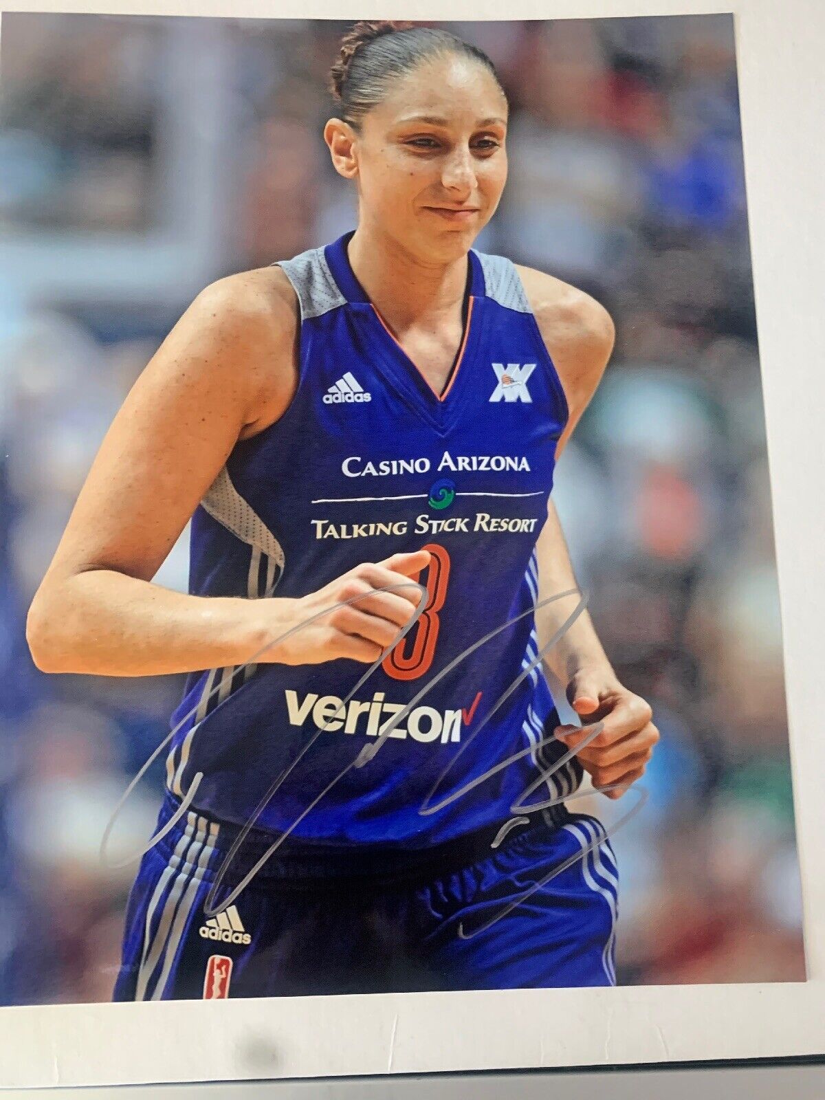 Diana Turasi Autographed 11x14 Phoenix Mercury Z162