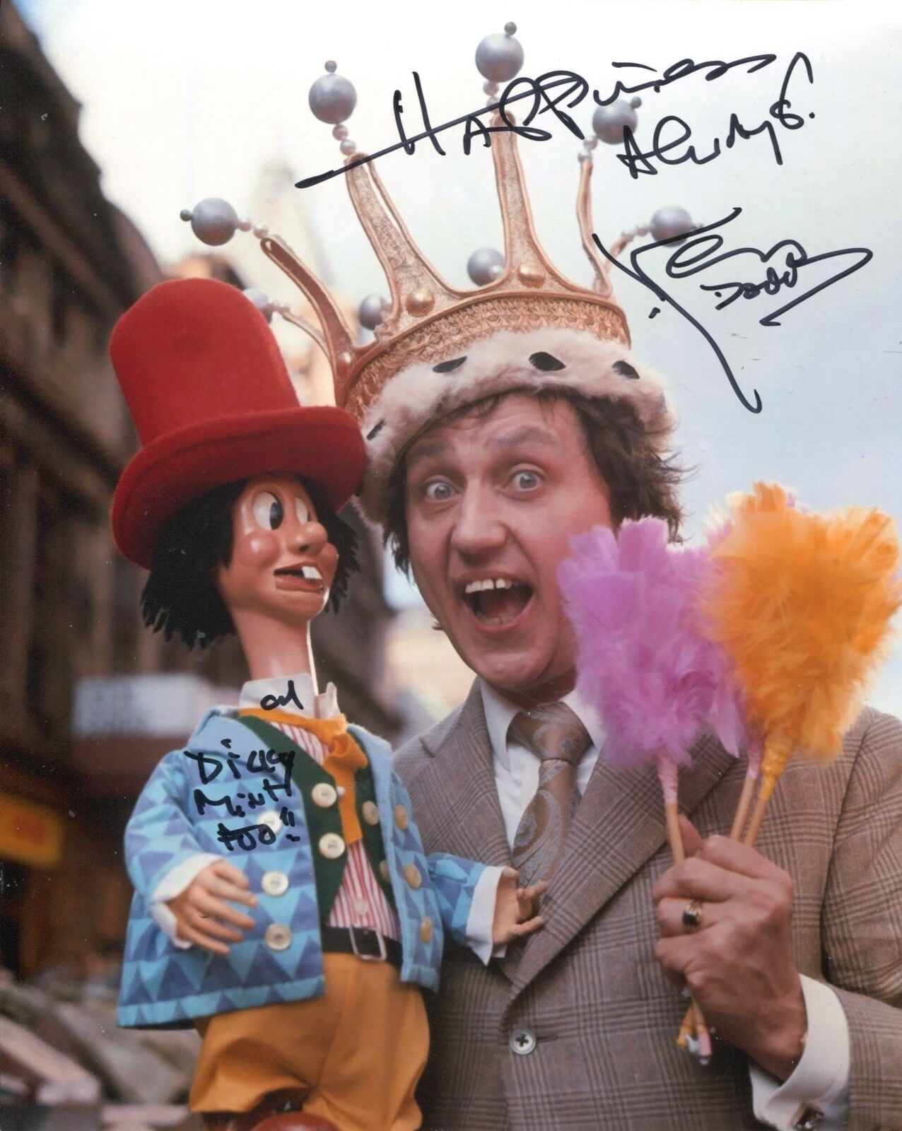 Comedy legend Ken Dodd signed 8x10 Photo Poster painting UACC DEALER