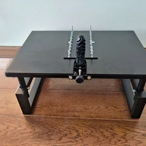 TRAMPLE TABLE - CBT torture device for bondage and restraints. Heavy duty sex toy for submissive pleasure. Fetish furniture for sex. TRAMPLE TABLE - CBT torture device for bondage and restraints. Heavy duty sex toy for submissive pleasure. Fetish furniture for sex.
