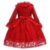 Kid Baby Girl Autumn Winter Wear Lace Princess Flower Dresses