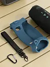 Silicone Case Fit for JBL Charge 6 Wireless BT Speakers Travel Carrying Sleeve with Carabiner and Shoulder Strap Protective Soft Skin