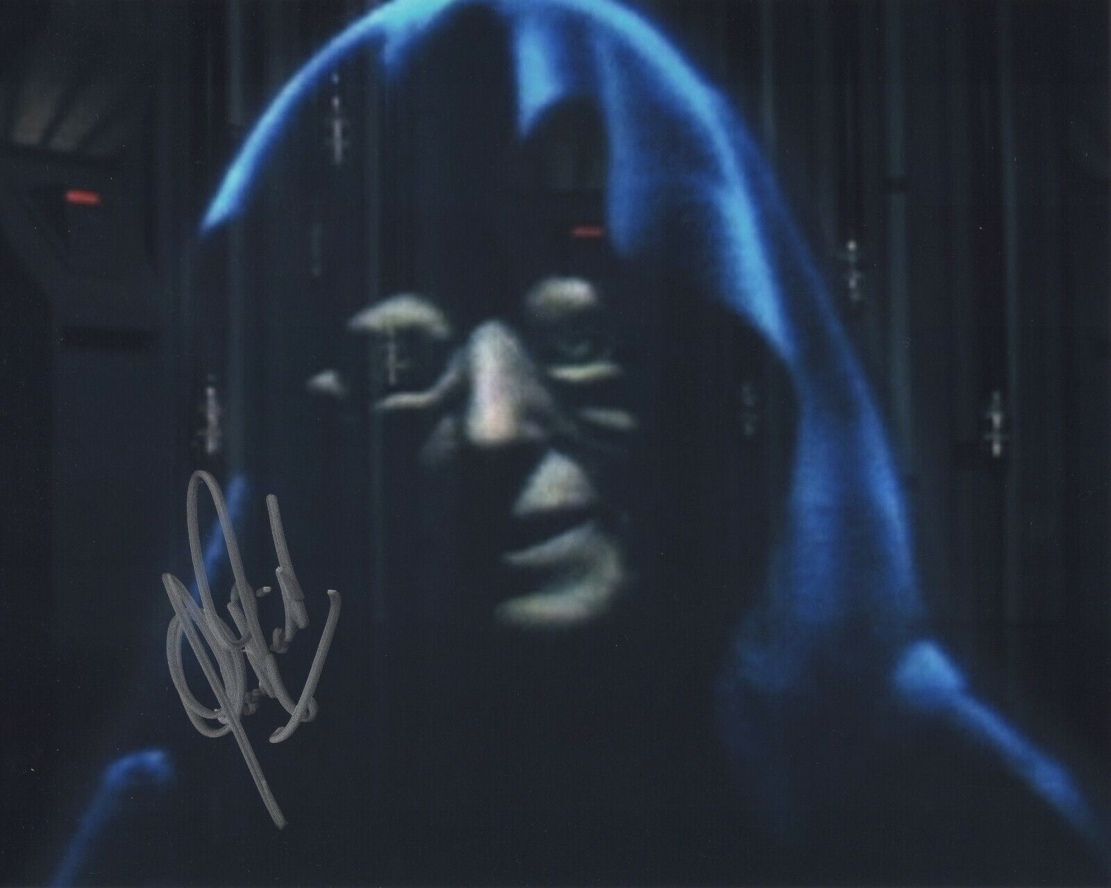 CLIVE REVILL SIGNED EMPIRE STRIKES BACK STAR WARS EMPEROR 8X10 Photo Poster painting #2