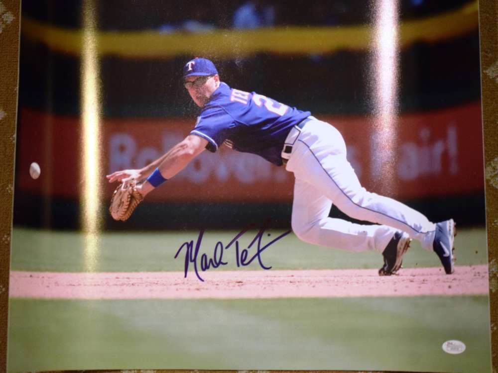 Mark Teixeira Jsa Coa Cert Authentic Hand Signed 16x20 Photo Poster painting Autograph