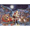 >SALE<5D DIY Full Drill Diamond Painting Santa Claus Cross Stitch Kits (W1152)