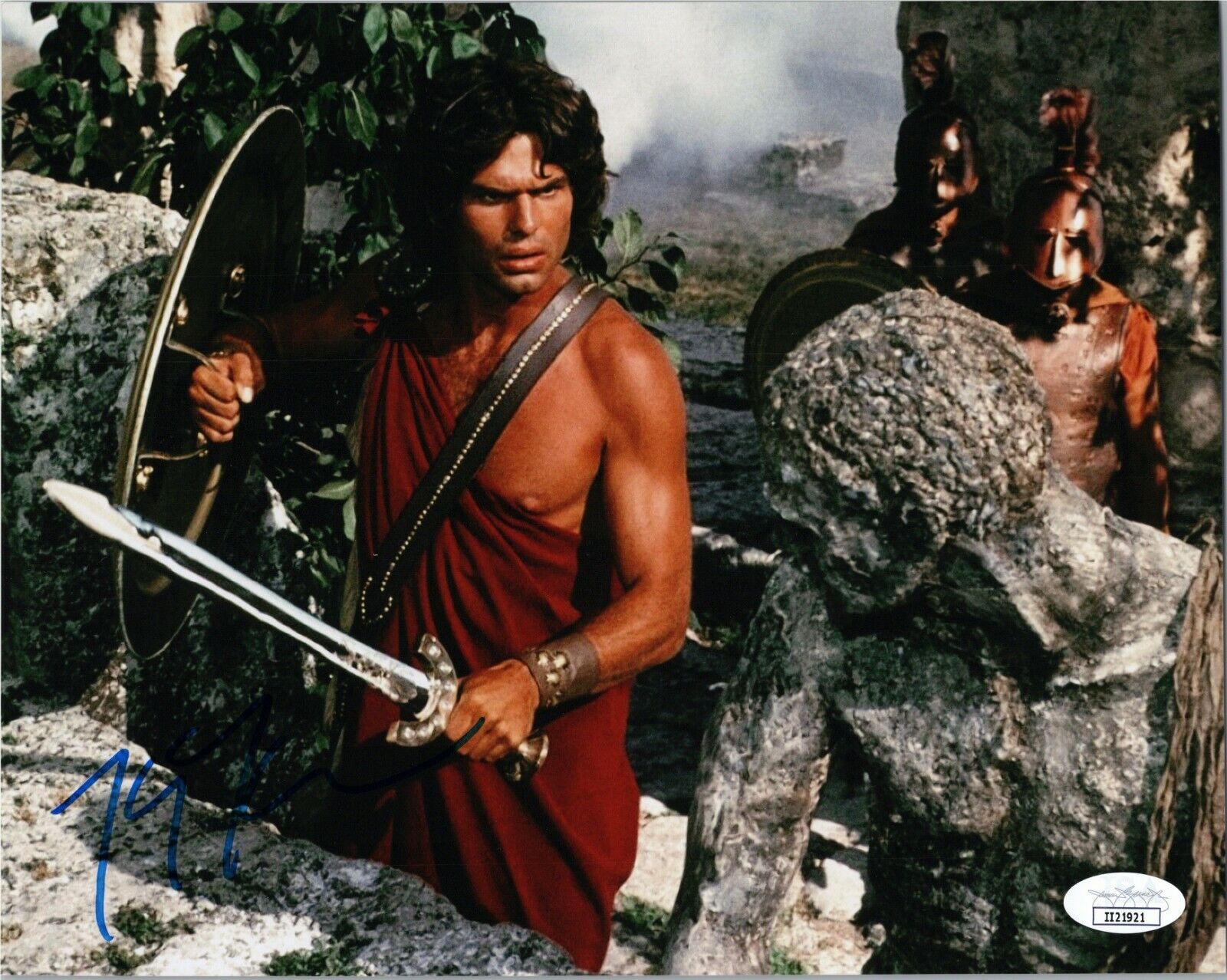 HARRY HAMLIN Authentic Hand-Signed CLASH OF THE TITANS