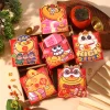 6PCS Creative Cartoon CNY Blessings Red Packet Envelope