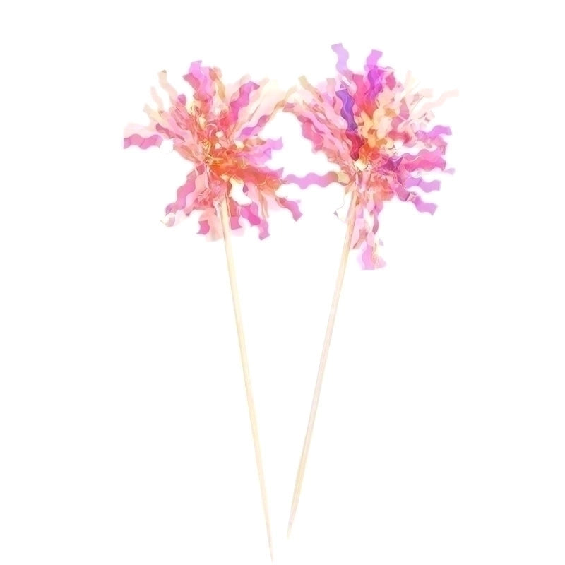 Birthday Solid Color Plastic Party Cake Decorating Supplies