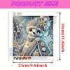 Schneemann 5d DIY Diamond Art Malerei Sets spezielle Form Teilbohrer Kunst 30x30cm