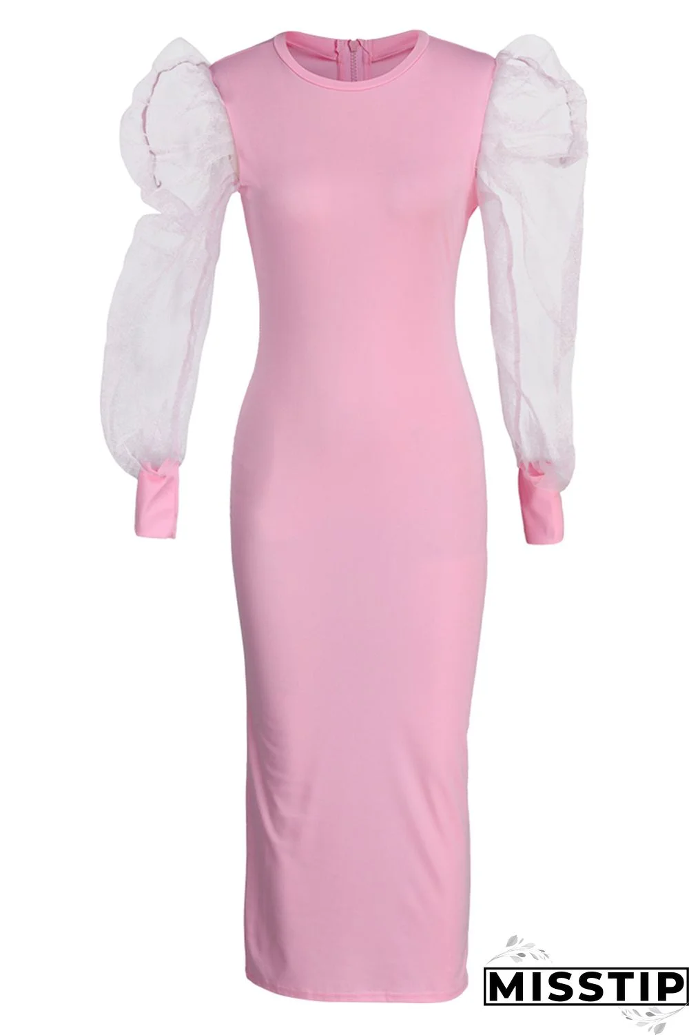 Black Fashion Casual Solid Patchwork O Neck Long Sleeve Dresses