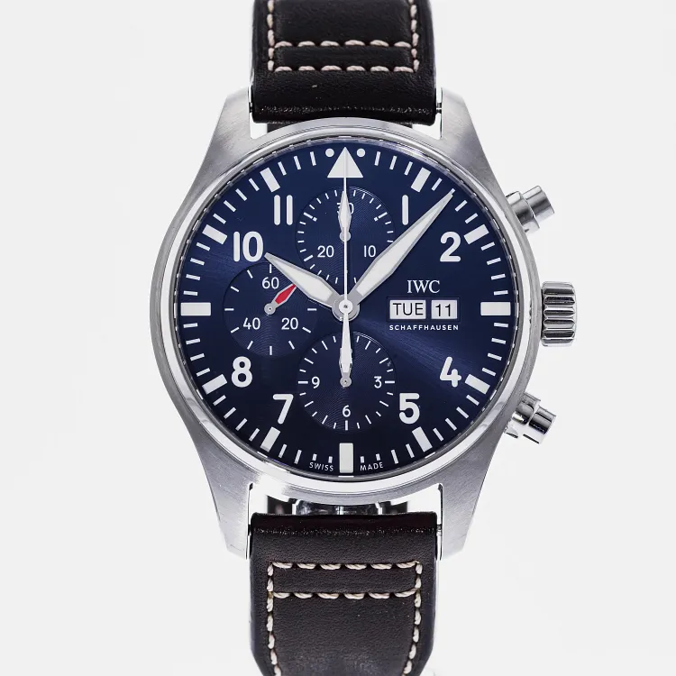 IWC Pilot Le Petit Prince Chronograph IW3777-14【Free Shipping】