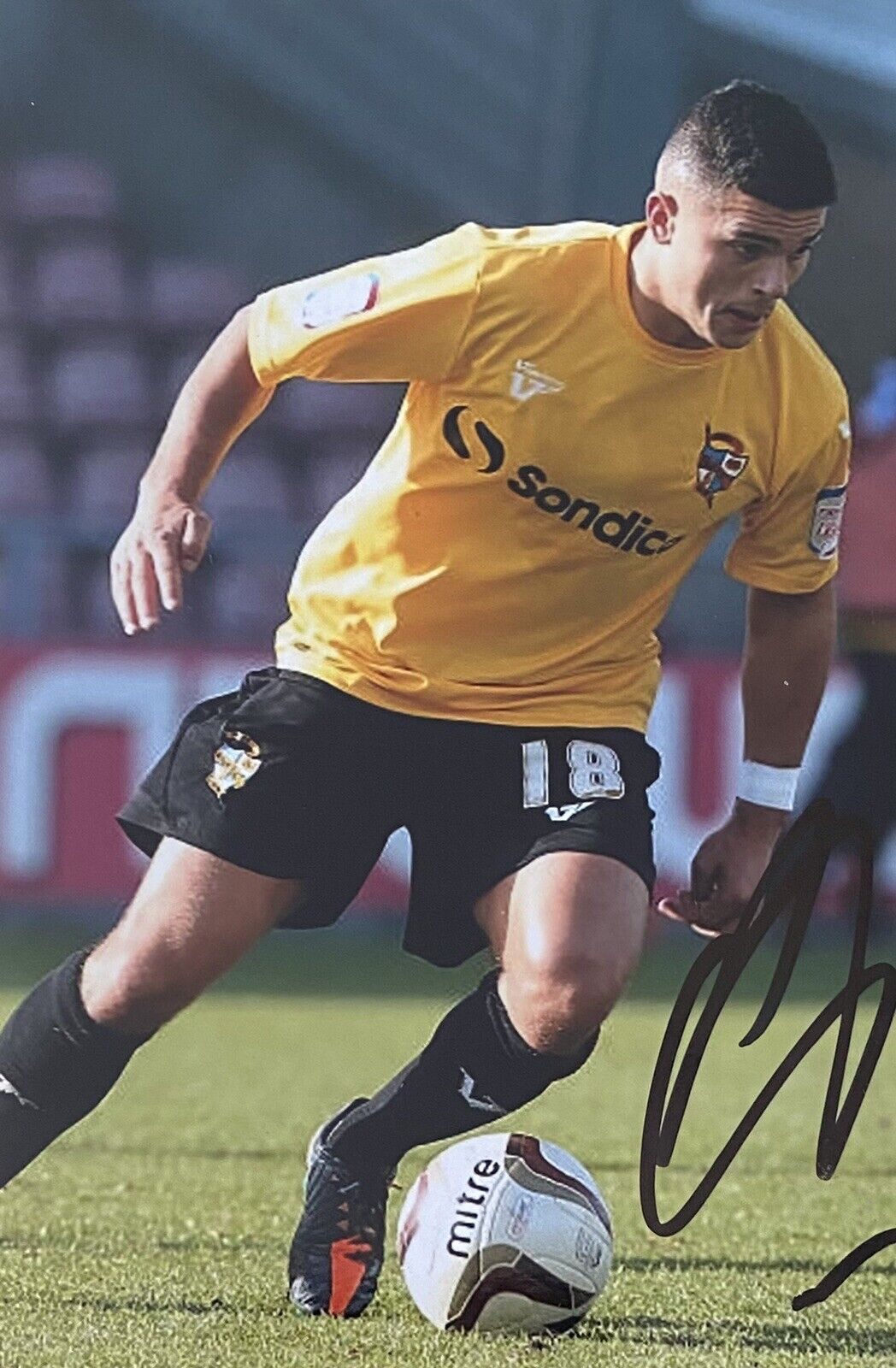 Sam Morsy Genuine Hand Signed 6X4 Port Vale Photo Poster painting