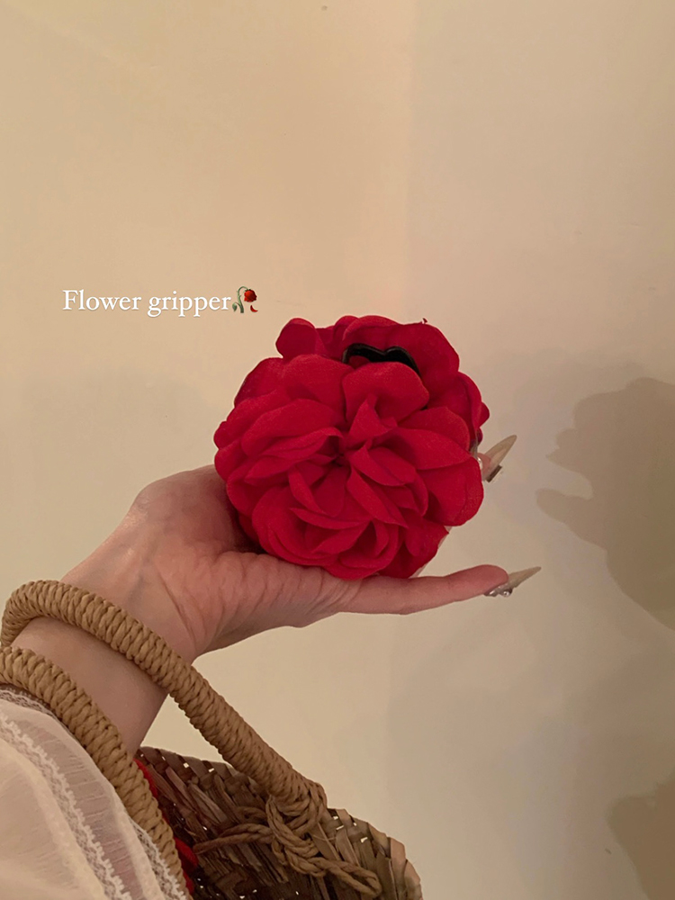 Caroと同じバラの花の取っ手