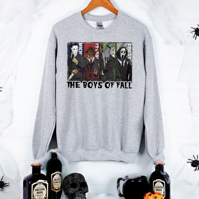 The Boys Of Fall Horror Sweatshirt