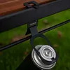 Stainless Steel Gas Canister Hanging Hook with Opener for IGT Camping Table