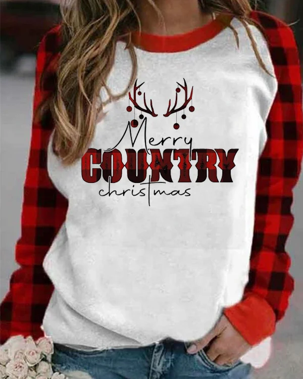 Merry Country Christmas Sweatshirt