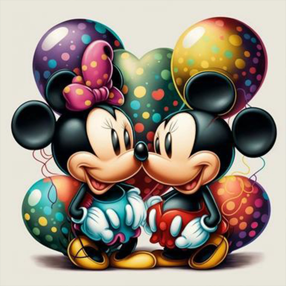 Disney Mickey Mouse 30*30cm(canvas) full round drill diamond painting