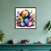 Diamond Painting-DIY Full Round Drill Cute Color Bear