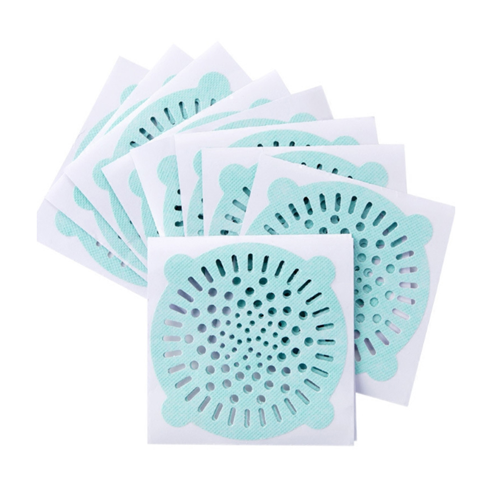

10pcs Disposable Floor Drain Filters Sink Strainer Bathroom Hair Catcher, 501 Original