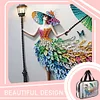 DIY Woman Diamond Art Rhinestone Makeup Bag Transparent PVC Storage Pack Gift