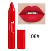 Nude Velvet Matte Lipstick Long Lasting Waterproof Color Rendering Non-stick Cup Lip Glaze Lips Liner Pencil  Woman Cosmetics