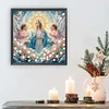 Vierge Marie-peinture diamant en forme spéciale-30*30cm