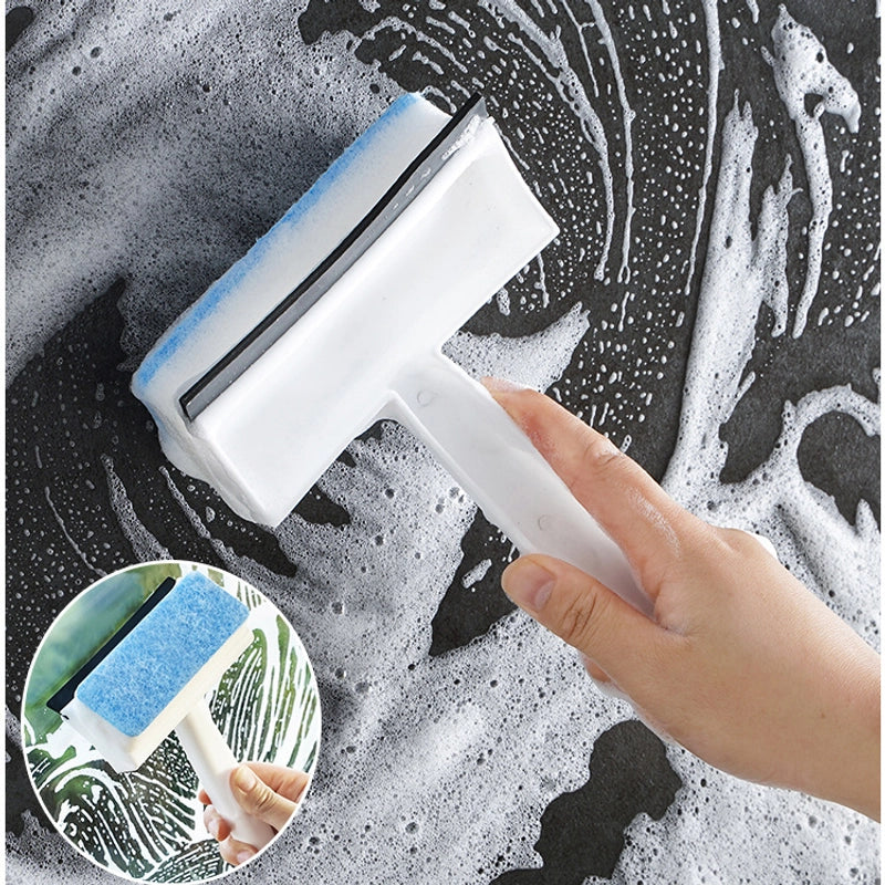 Glass Scraper Cleaning Tool Window Scraper Wall Cleaning Brush Bathroom Tile Window Cleaning Glass Mirror Glass Wiper