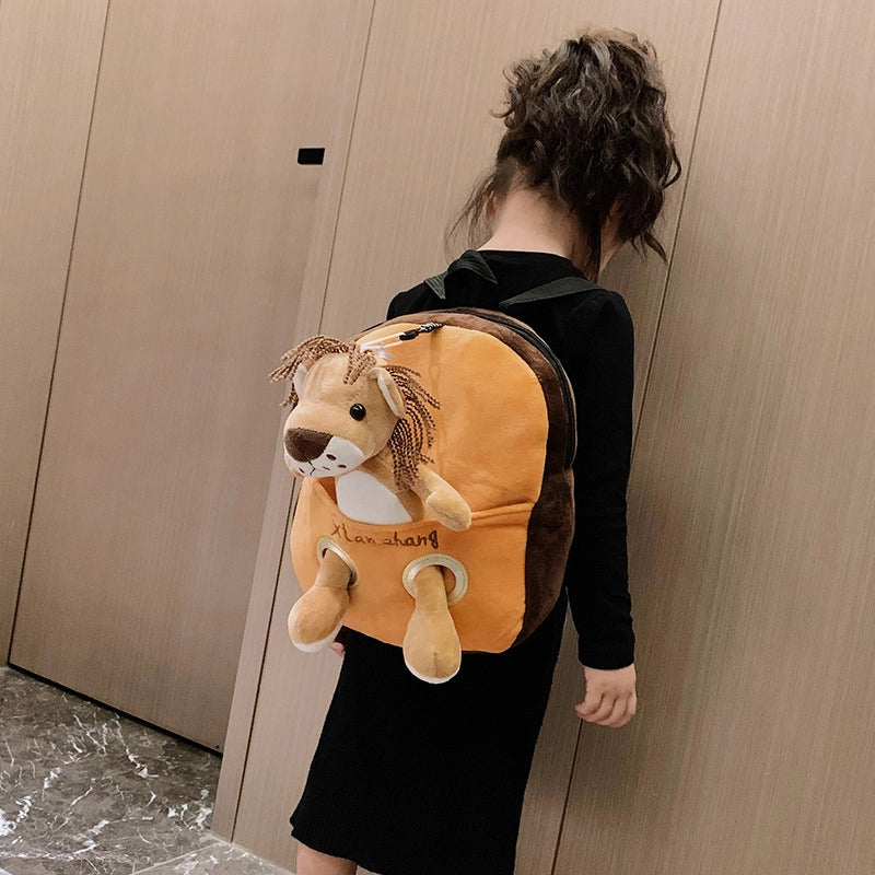 Animal Cartoon Casual Holiday Kids Backpack