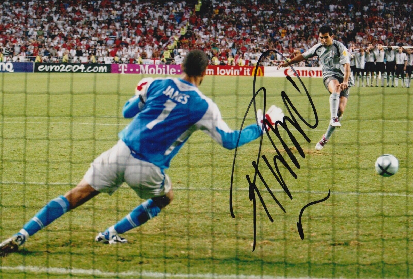 Ricardo Hand Signed 12x8 Photo Poster painting - Portugal Football Autograph 4.