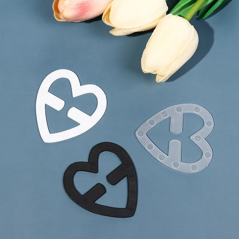 3ps New Invisible Bra Buckle Free Shipping Shadow-Shaped Underwear Buckle Bra Back Intimates Accessories Clips Strap Holders